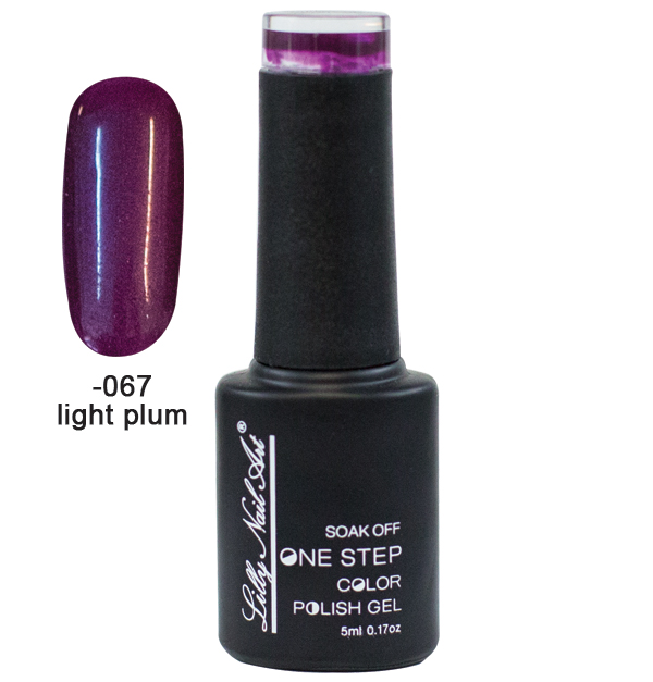 Ημιμόνιμο μανό one step 5ml - Light plum [40504002-067] - 1 τεμ.