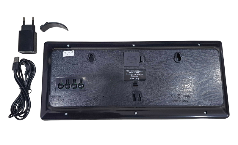 Ηλεκτρονικό ψηφιακό ρολόι LED - JH-3604 - 418677 - Red Light - Image 2