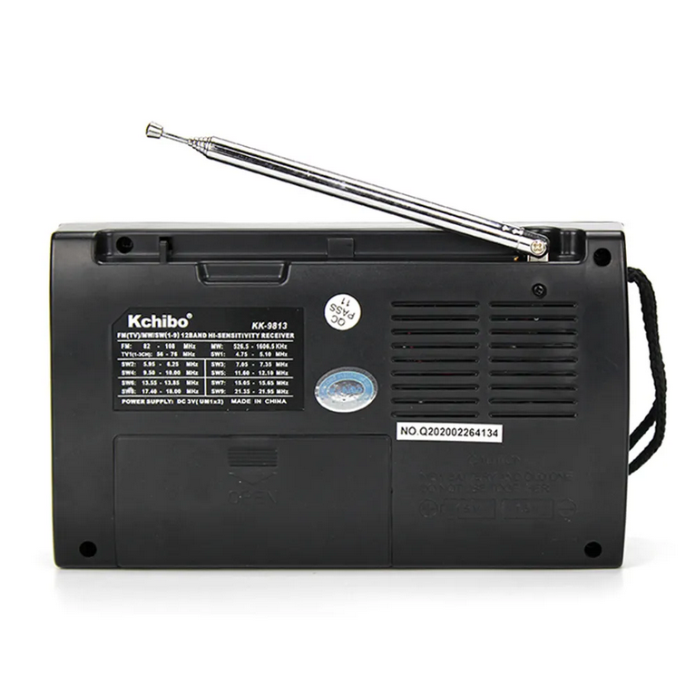 Φορητό ραδιόφωνο - KK9813 - 498131 - Black - Image 2