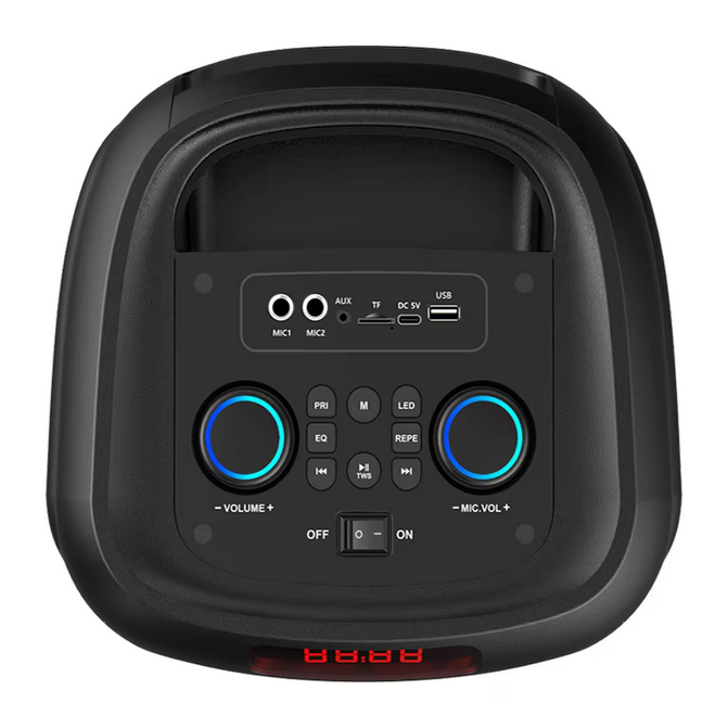 Φορητό ηχείο subwoofer με μικρόφωνο Karaoke - ZQS-8255 - 116251 - Image 2