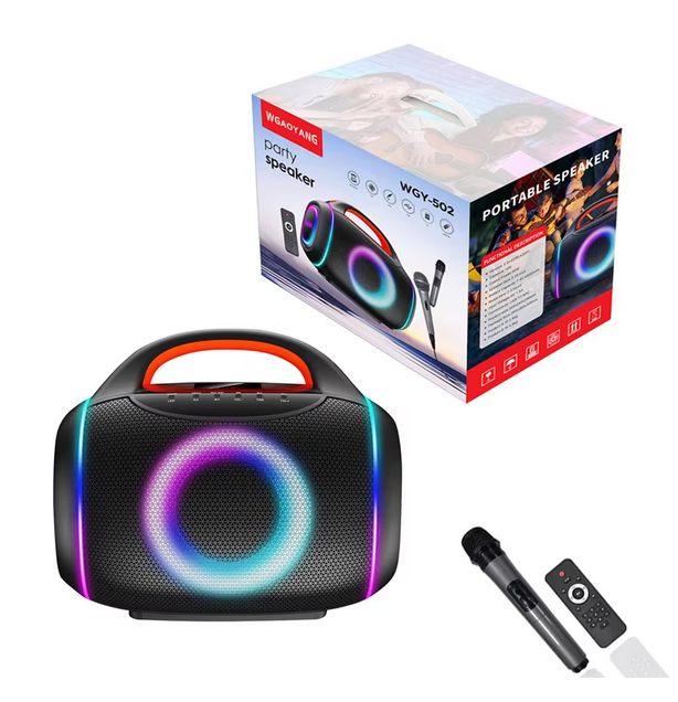 Φορητό ηχείο subwoofer με μικρόφωνο Karaoke - WGY-502 - 116312 - Image 3