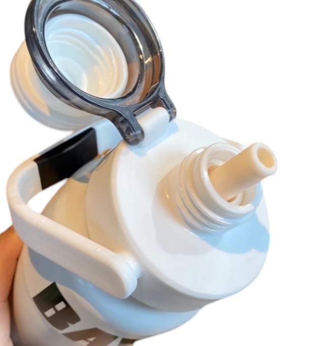 Φορητό παγούρι-θερμός - 450ml - 219514 - Grey/Black - Image 2