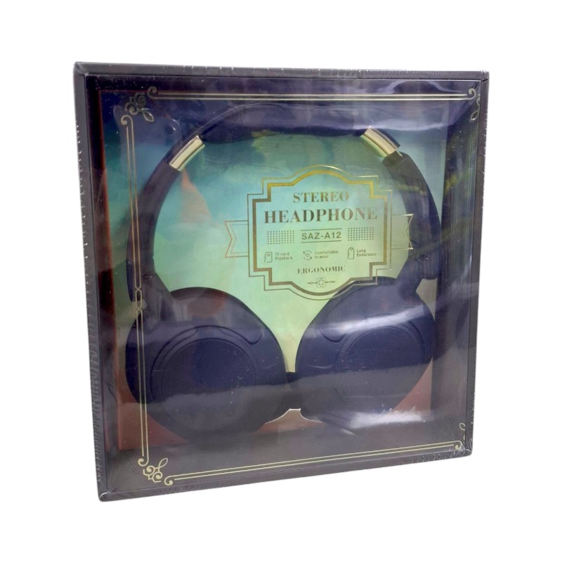 Ασύρματα ακουστικά - Headphones - SAZ-A12 - 541129 - Black - Image 2