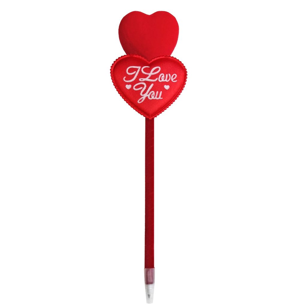 Στυλό με Καρδιά i Love you 22cm ToyMarkt 99531 - 12 τεμ.