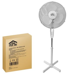 Ανεμιστήρας Ορθοστάτης 16" Συναρμολογούμενος Φ40cm, H:130cm Eurolamp - 1 τεμ.