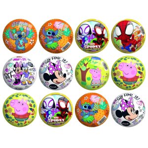 Μπάλα 13cm Frozen Ii-Minnie-Cars  John Hellas 50290 - 50306 - 50128 - 50024 - 12 τεμ.