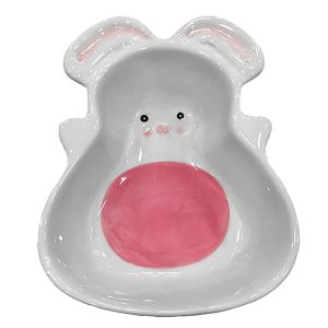 Αυγοθήκη Λαγουδάκι Πορσελάνης 15x12x5cm Bunny's 932077 - 5 τεμ.