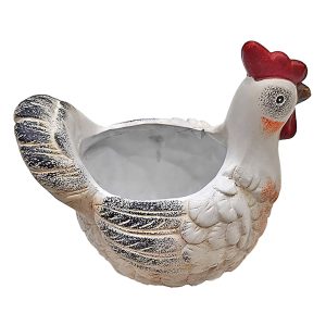 Αυγοθήκη Κότα Πήλινη 17x15cm Bunny's 932078 - 8 τεμ.