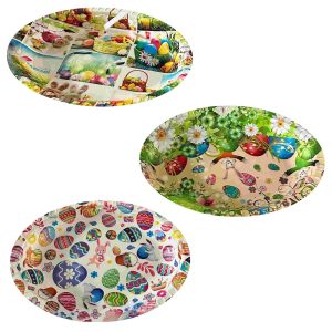 Δίσκος Οβάλ Βαθύς Πασχαλινός 39x29cm Bunny's 932143 - 1 τεμ.