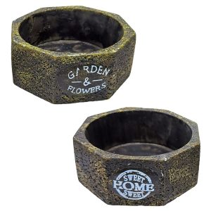 Κασπώ Κεραμικό Πολύγωνο 16x6,5cm Homie 1011160 - 6 τεμ.