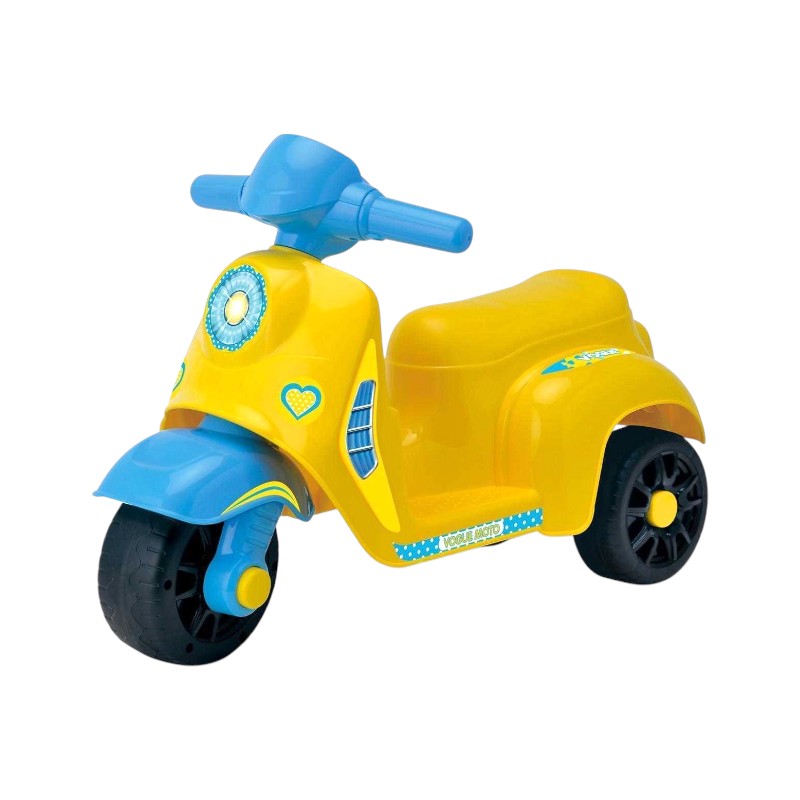 Σκουτεράκι περπατούρα - QX-3391 - 117261 - Yellow/ Blue