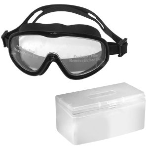 Γυαλάκια Σιλικόνης Ενιαία Μαύρα Ενηλίκων SummerTiempo 623242 - 1 τεμ.