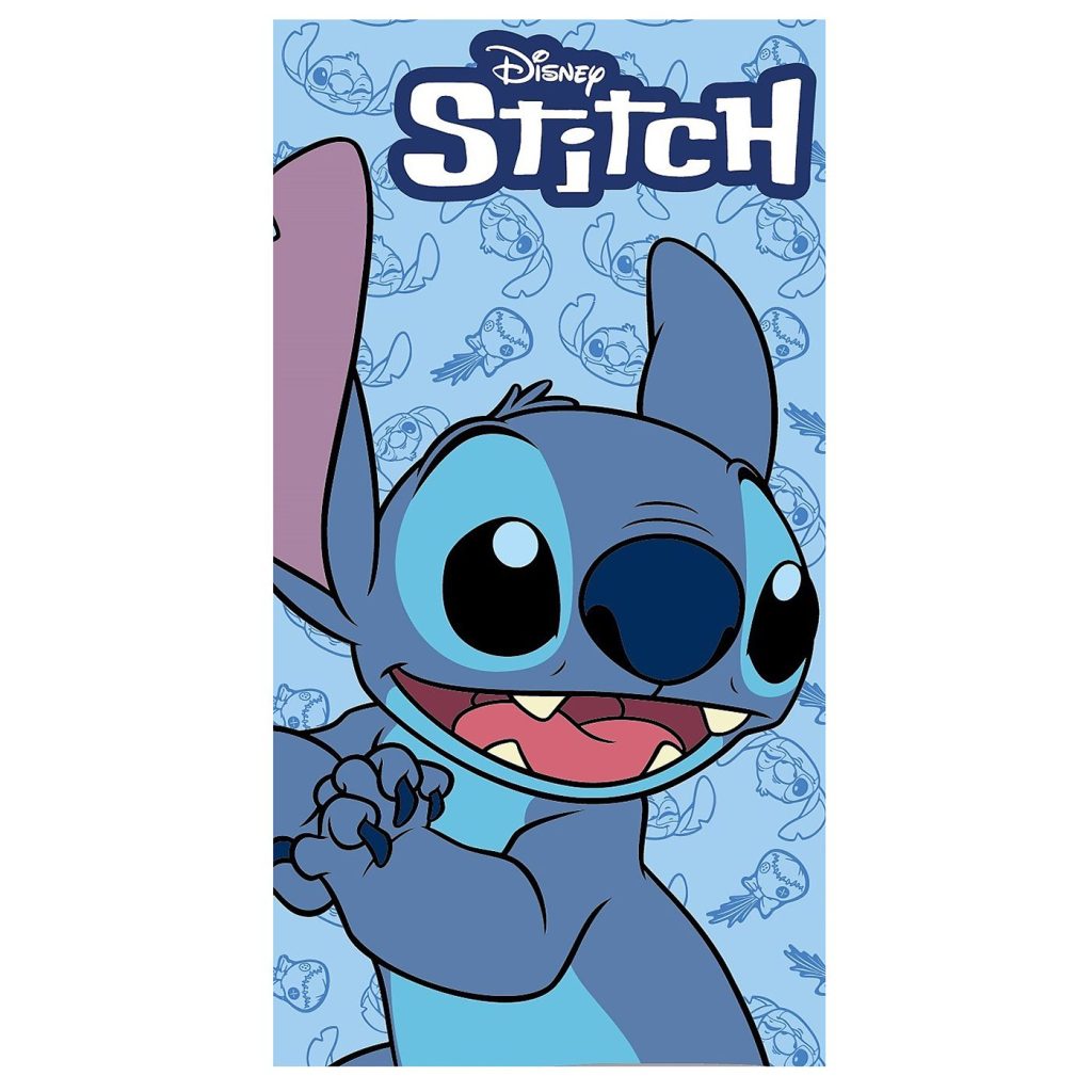 Πετσέτα Θαλάσσης Microfiber Stitch Μπλε 140x70cm Stitch LIL36-5006 - 1 τεμ.