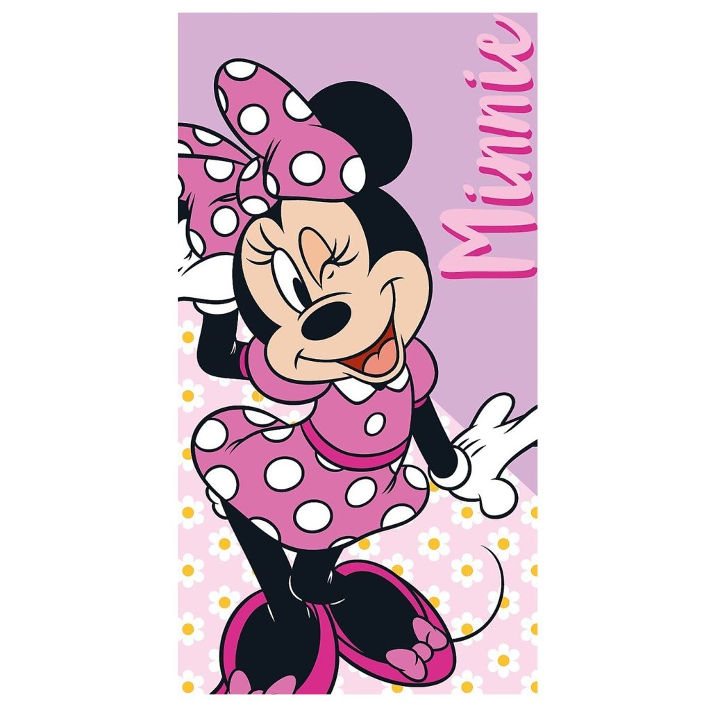 Πετσέτα Θαλάσσης Microfiber Minnie Ροζ 140x70cm Disney MIN36-5016 - 1 τεμ.