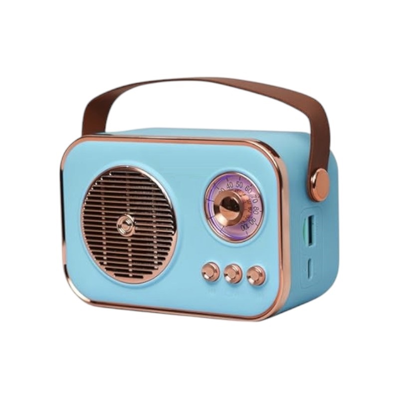 Ασύρματο ηχείο Bluetooth - M4 - 800045 - Blue