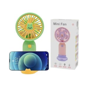 Επαναφορτιζόμενος ανεμιστήρας mini - Sy958B - 033152 - Green
