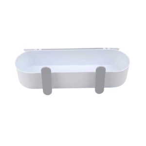 Επιτοίχιο ράφι μπάνιου με βεντούζες - 03466