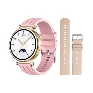 Σετ Smartwatch με 2 λουράκια - Z01 Mini - 064953 - Pink