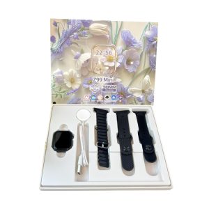 Σετ Smartwatch με 3 λουράκια - Z99 Mini - 064984 - Blue