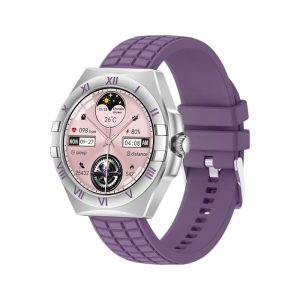 Σετ Smartwatch με 3 λουράκια - LG80 Mini - 065066 - Purple