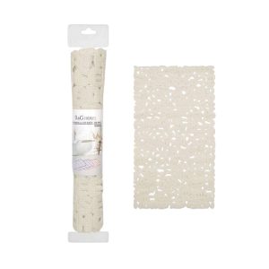 Αντιολισθητικό πατάκι μπάνιου - M0832 - 36x66cm - Beige - 21075