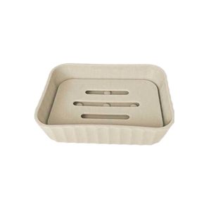 Σαπουνοθήκη μπάνιου πλαστική - Beige - 21568