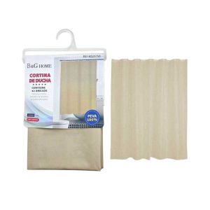 Κουρτίνα μπάνιου - Beige - 1.8x1.8m - 25749