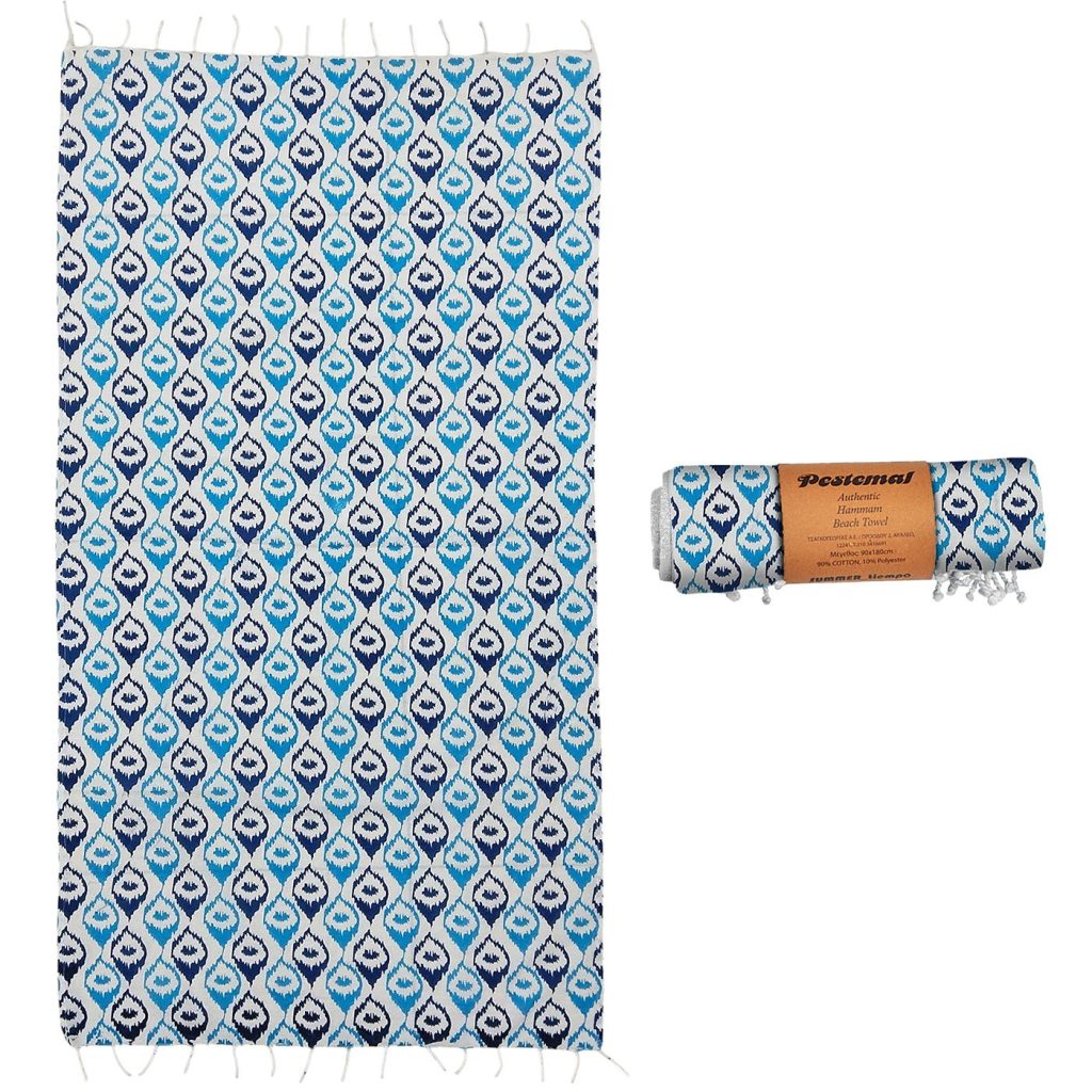 Πετσέτα Θαλάσσης Pestemal Full Ματάκια ~280g 90x180cm SummerTiempo 623194 - 1 τεμ.