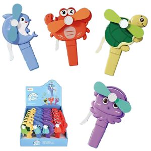 Ανεμιστηράκι Ψαράκια 14x7cm SummerTiempo 623201 - 24 τεμ.