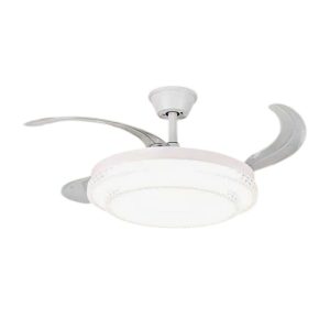 Ανεμιστήρας οροφής & φωτιστικό - DS-8049 - 2*48W - 431637 - White