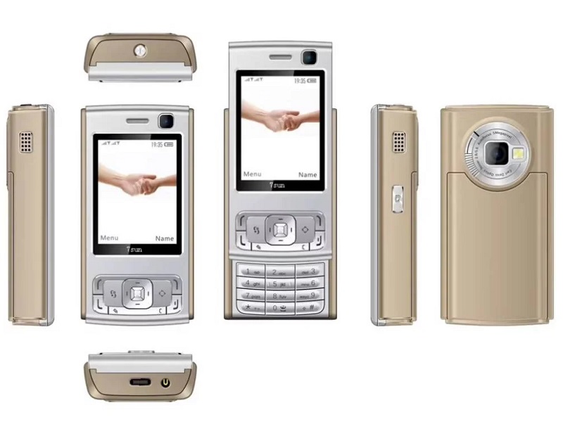 Κινητό τηλέφωνο - N95 Pro - 812167 - Gold - Ελληνικό μενού - Image 2
