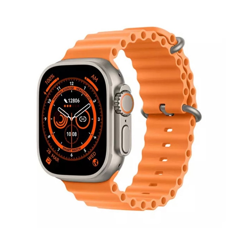 Smartwatch με 2 λουράκια - Z87 ULTRA - 880600 - Orange - Image 2
