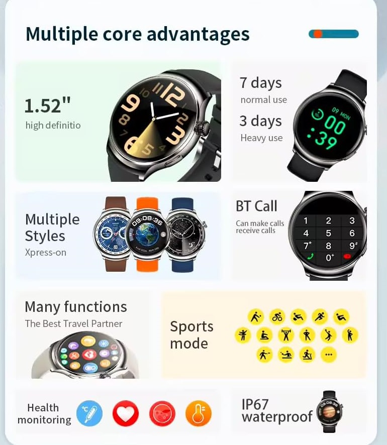 Smartwatch - Z93 PRO - 880815 - White - Image 2