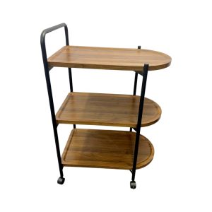Βοηθητικό τραπεζάκι τρόλεϊ τριώροφο - 64209 - 915282