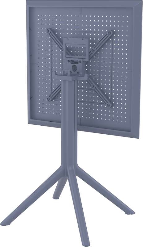 SKY DARK GREY 60Χ60X74εκ. ΤΡΑΠΕΖΙ ΠΤΥΣ/ΝΟ ΠΟΛ/ΝΙΟΥ - Image 2