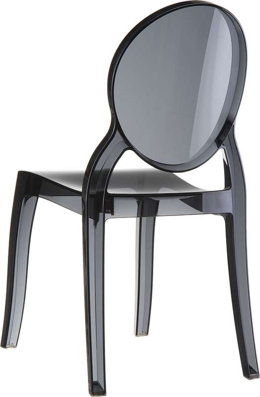 ELIZABETH BLACK TRANSP. ΚΑΡΕΚΛΑ 47X50X90εκ. - Image 2