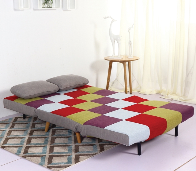 SARA PATCHWORK ΥΦΑΣΜΑ ΚΑΝΑΠΕΣ/ΚΡΕΒΑΤΙ 120Χ89εκ. - Image 2