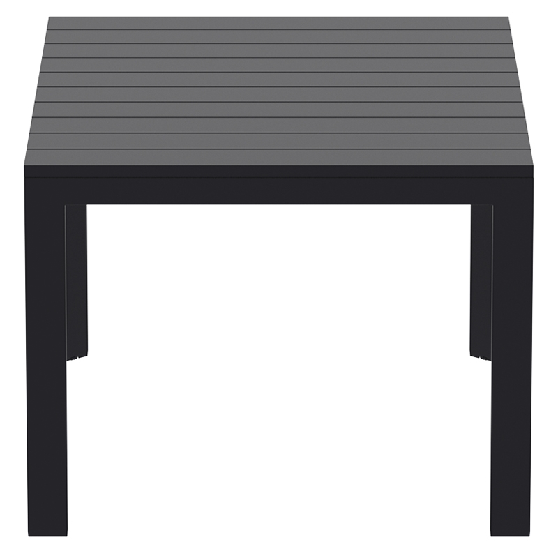 ATLANTIC BLACK 100X140/210Χ76εκ. ΕΠΕΚΤ.ΤΡΑΠΕΖΙ ΠΟΛ/ΝΙΟΥ - Image 2