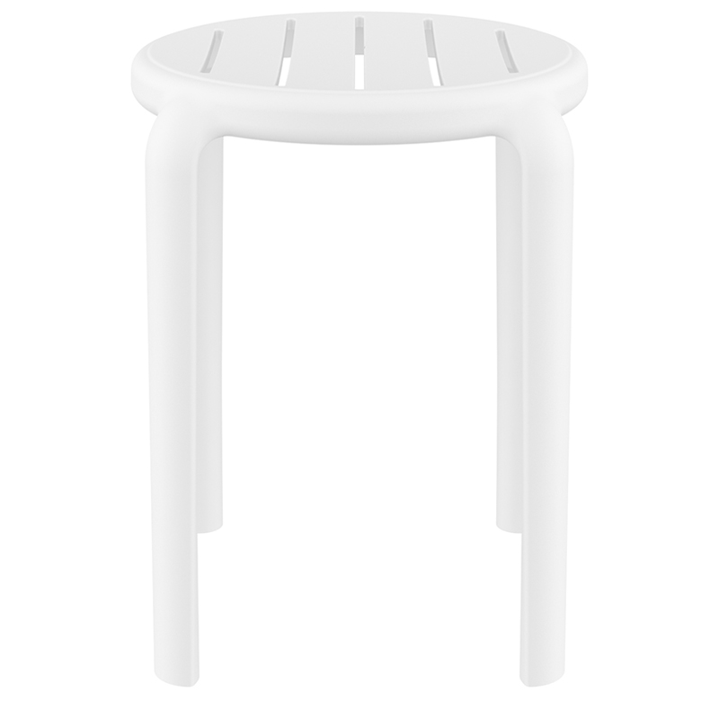 TOM 45εκ. ΣΚΑΜΠΟ WHITE ΠΟΛ/ΝΙΟΥ 34X34X45εκ. - Image 2