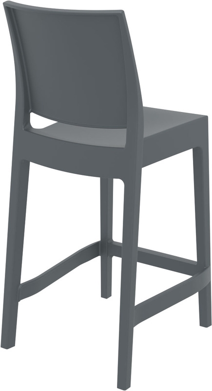 MAYA 65εκ. ΣΚΑΜΠΟ DARK GREY ΠΟΛ/ΝΙΟΥ 44Χ50Χ98εκ. - Image 2
