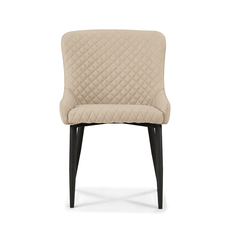 LION BEIGE ΥΦΑΣΜΑ(Σ2)ΚΑΡΕΚΛΑ ΜΕΤΑΛΛΙΚΗ 48X55X50-86εκ. - Image 2