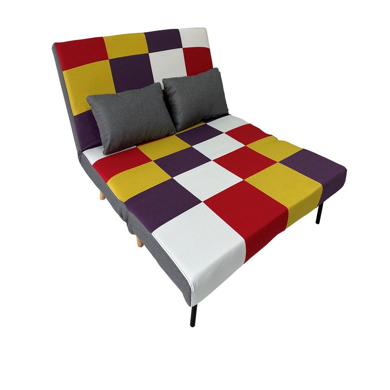 SARA PATCHWORK ΥΦΑΣΜΑ ΚΑΝΑΠΕΣ/ΚΡΕΒΑΤΙ 134Χ80Χ84εκ. - Image 3