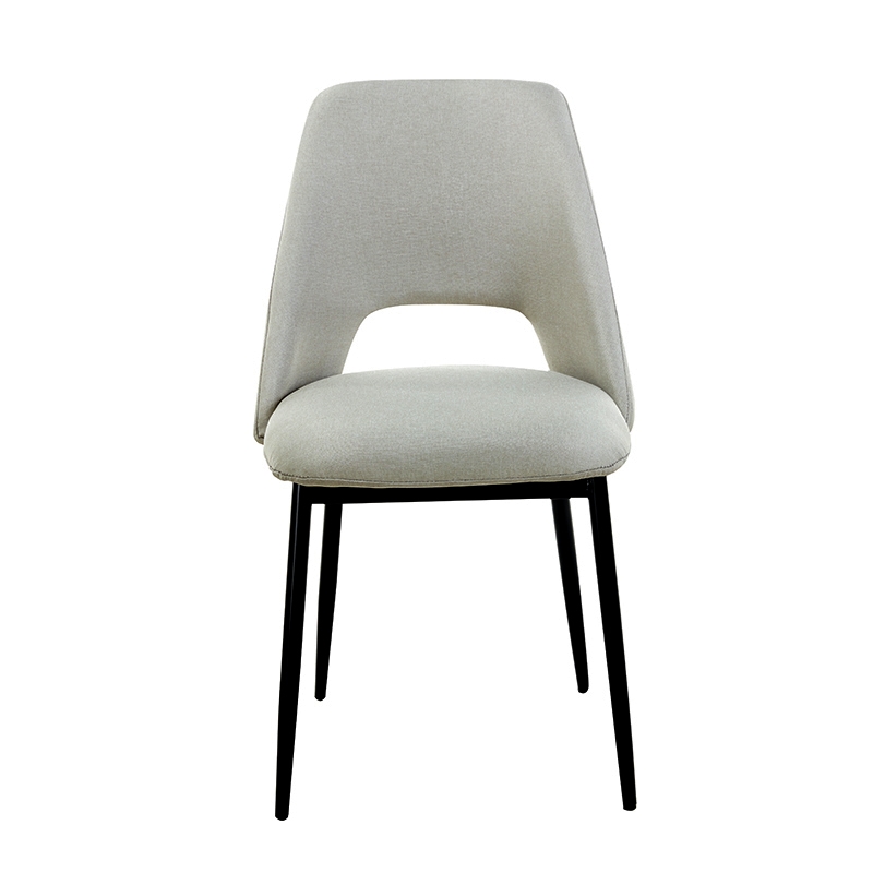 MADISON L. BEIGE ΥΦΑΣΜΑ ΚΑΡΕΚΛΑ ΜΕΤΑΛΛΙΚΗ 45X54X49-83εκ. - Image 2