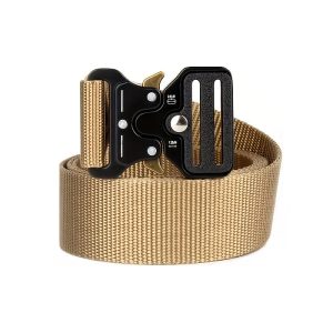 Ζώνη στρατιωτικού τύπου - Y2 - 270621 - Beige