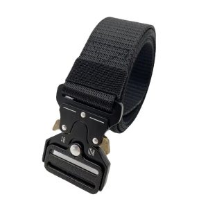 Ζώνη στρατιωτικού τύπου - Y2 - 270621 - Black