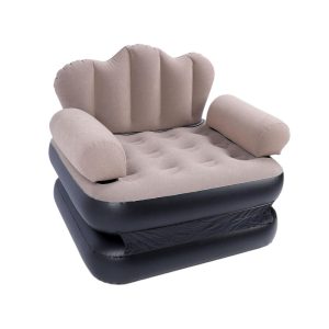 Φουσκωτή πτυσσόμενη πολυθρόνα-κρεβάτι - 812402 - Beige