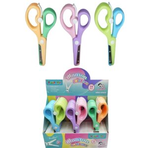 Ψαλίδι Σχολικό Ασφαλείας Δίχρωμο 13,5cm JustNote 703470 - 24 τεμ.