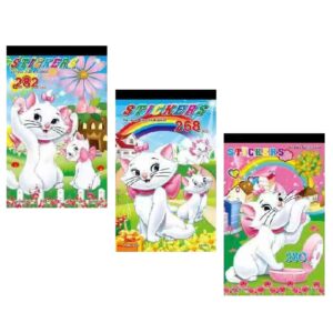 Άλμπουμ με Στίκερ Σχέδιο Γάτες 24,5x14,5cm JustNote 26745 - 12 τεμ.