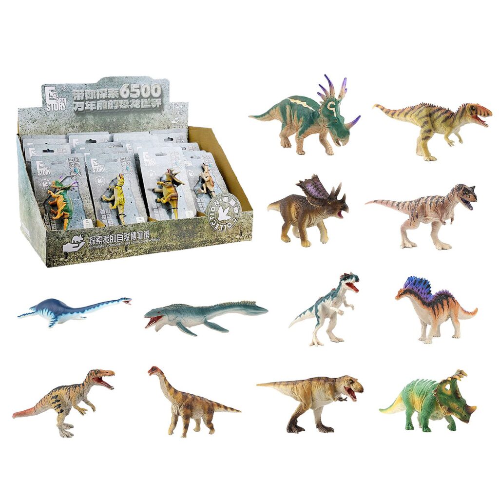 Δεινόσαυροι 12 Σχέδια 47x24x30cm ToyMarkt 913630 - 1 τεμ.
