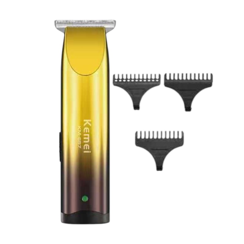 Κουρευτική μηχανή & trimmer - KM-657 - Kemei - Gold